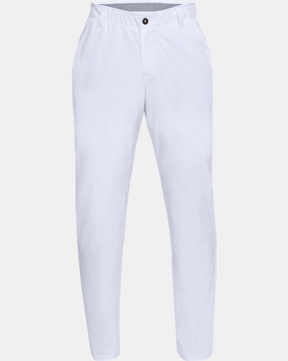 Men's UA Vanish Tapered Pants in White image number 5